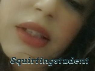 Squirtingstudent